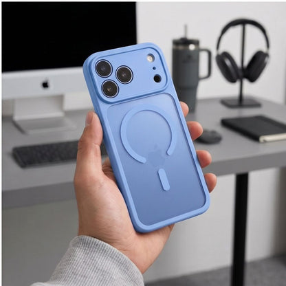 Tech-Protect BasicMag MagSafe Case for iPhone 17 Pro Max / 18 Pro Max - Light Blue Matte_8