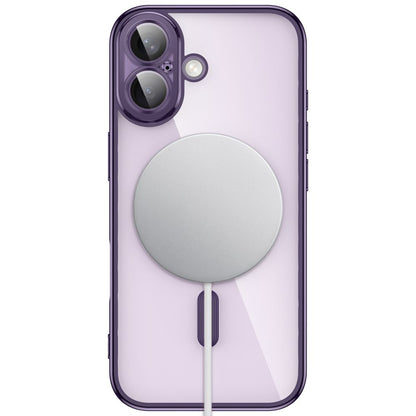 Tech-Protect MagFlex Case for iPhone 17 - Transparent Purple_3