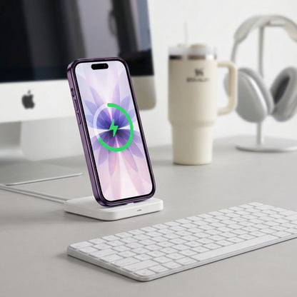 Tech-Protect MagFlex Case for iPhone 17 - Transparent Purple_4