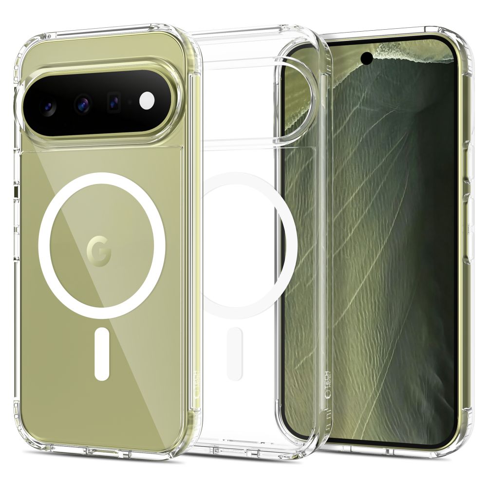 Tech-Protect FlexAir Hybrid MagSafe Case for Google Pixel Pro 9 Pro XL / 10 Pro XL / 11 Pro XL - Transparent_0
