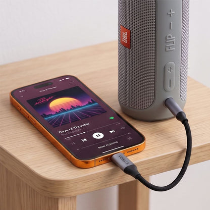 Tech-Protect Ultraboost USB-C to Mini Jack 3.5mm DAC adapter - dark gray_4