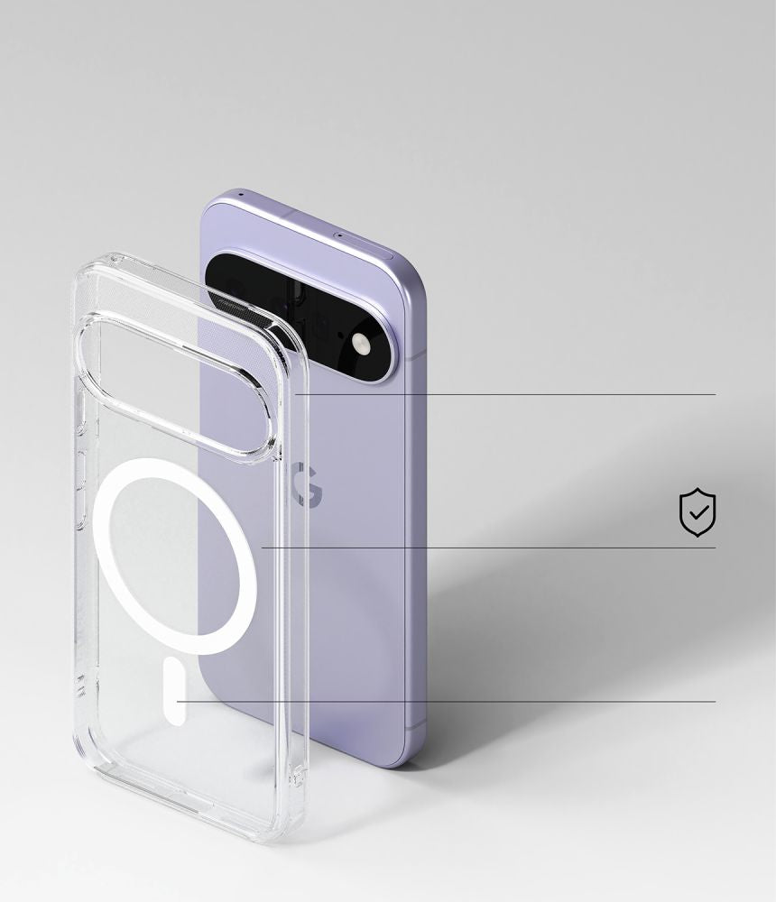 Ringke Fusion Magnetic MagSafe Case for Google Pixel 11 - Clear_5