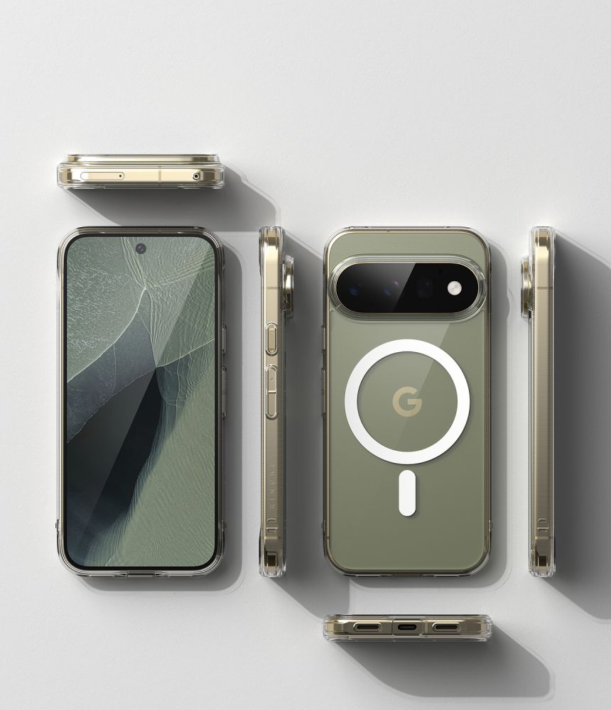 Ringke Fusion Magnetic MagSafe Case for Google Pixel 11 Pro - Clear_4