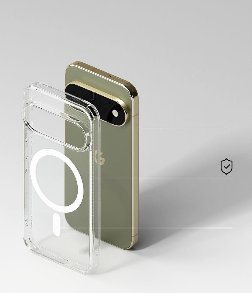 Ringke Fusion Magnetic MagSafe Case for Google Pixel 11 Pro - Clear_5