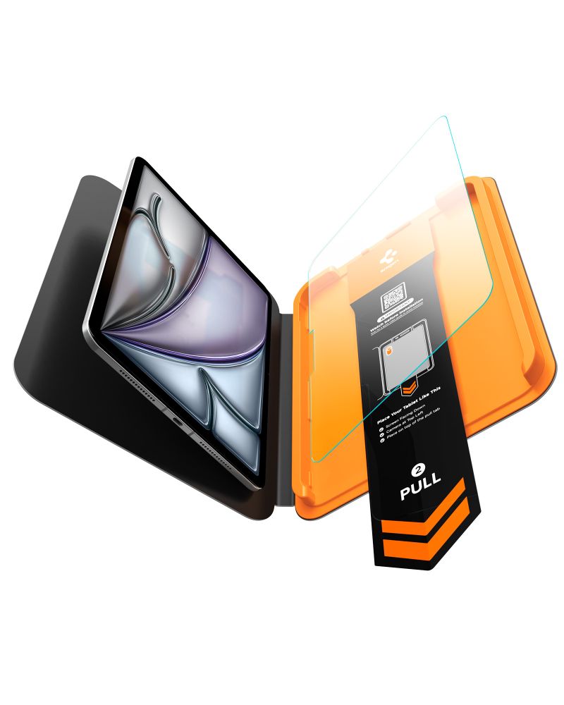 Spigen ALM Glas.tR T Tempered Glass for iPad Air 11" 2024 / 2025 / 2026_3