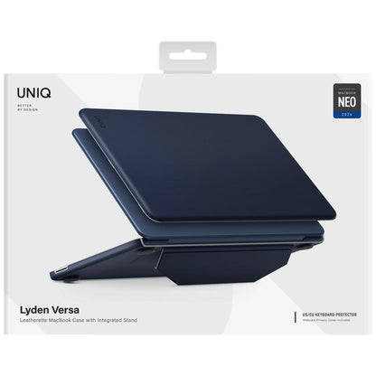 Uniq Lyden Versa Case for MacBook Neo - Navy Blue_7