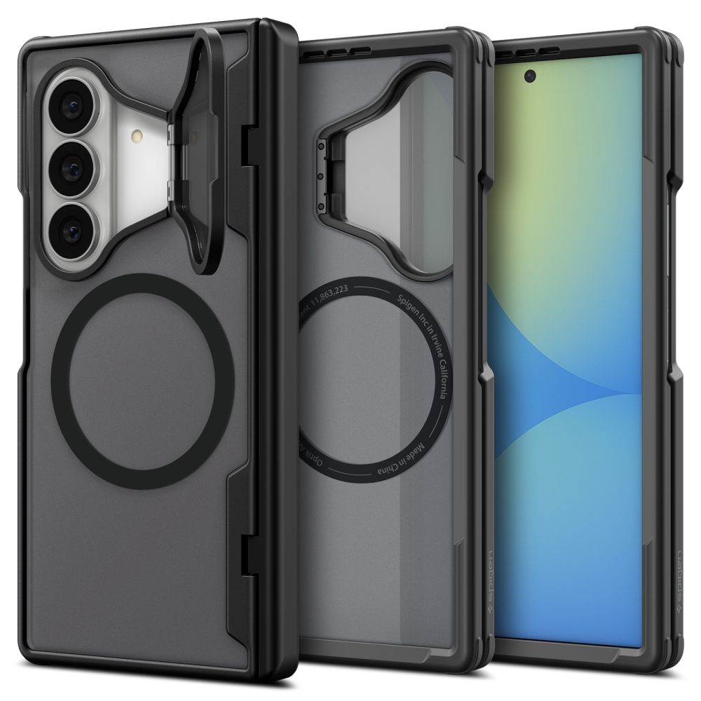 Spigen Optik Armor Pro MagSafe Case for Samsung Galaxy Z Fold 8 Ultra - Black_0