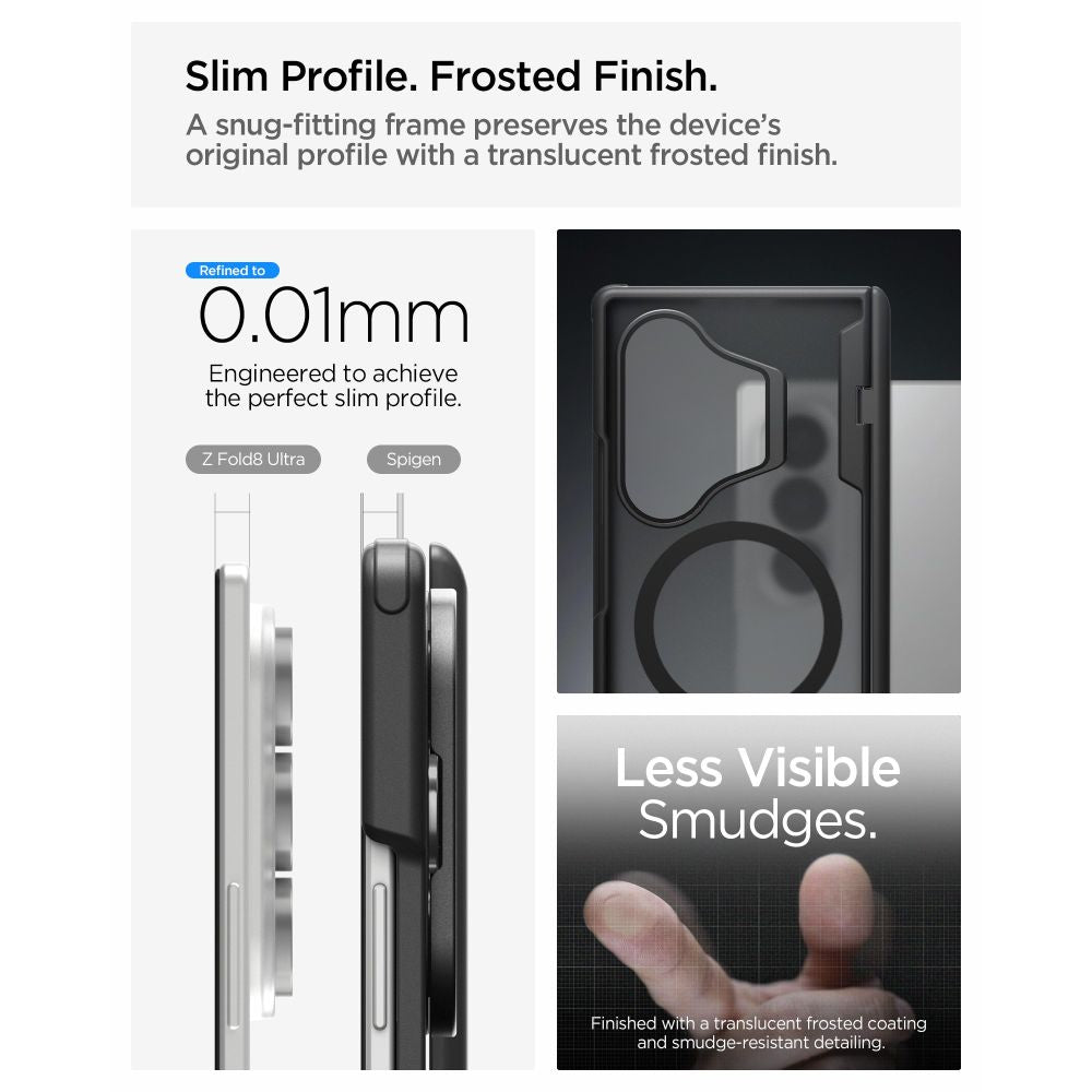 Spigen Optik Armor Pro MagSafe Case for Samsung Galaxy Z Fold 8 Ultra - Black_12
