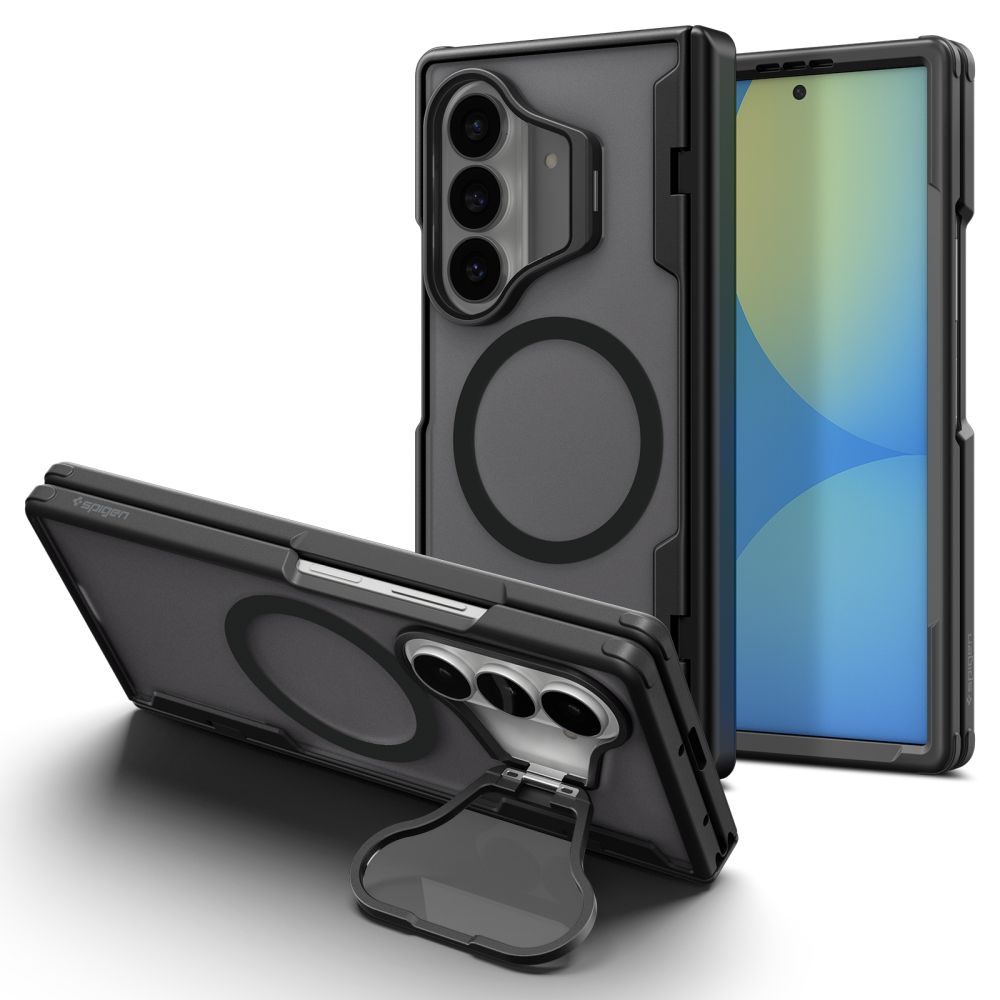 Spigen Optik Armor Pro MagSafe Case for Samsung Galaxy Z Fold 8 Ultra - Black_2
