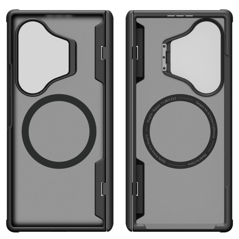 Spigen Optik Armor Pro MagSafe Case for Samsung Galaxy Z Fold 8 Ultra - Black_3