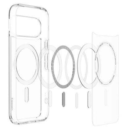 Spigen Ultra Hybrid Mag MagSafe Case for Google Pixel 11 - Clear and White_5