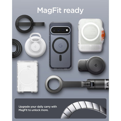 Hard Case Spigen Ultra Hybrid with MagSafe for Google Pixel 11, Frost Black ACS11442 _8