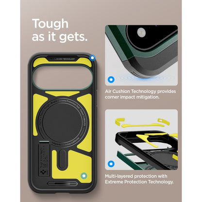 Spigen Tough Armor Mag MagSafe Case for Google Pixel 11 - Dark Green_10
