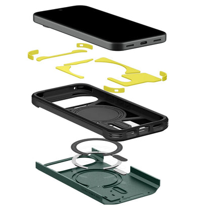 Spigen Tough Armor Mag MagSafe Case for Google Pixel 11 - Dark Green_6