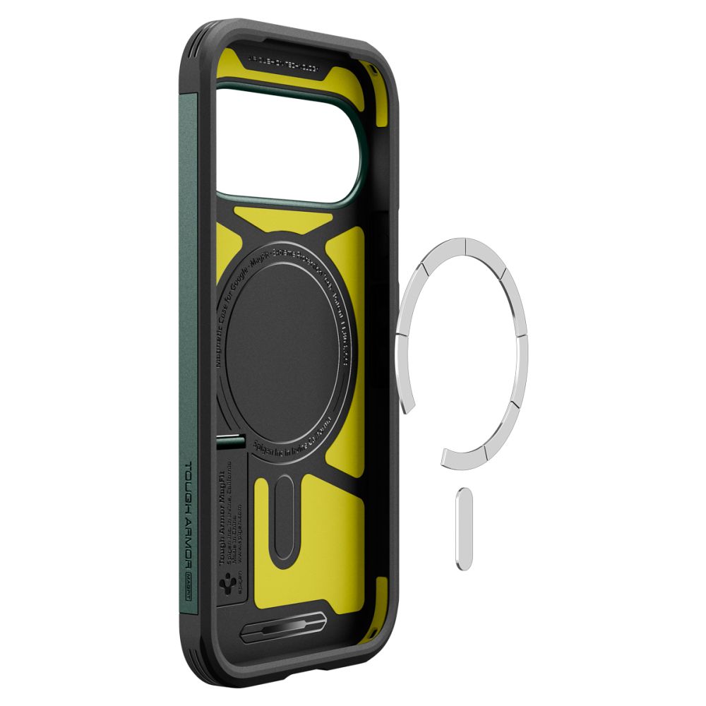 Spigen Tough Armor Mag MagSafe Case for Google Pixel 11 - Dark Green_7
