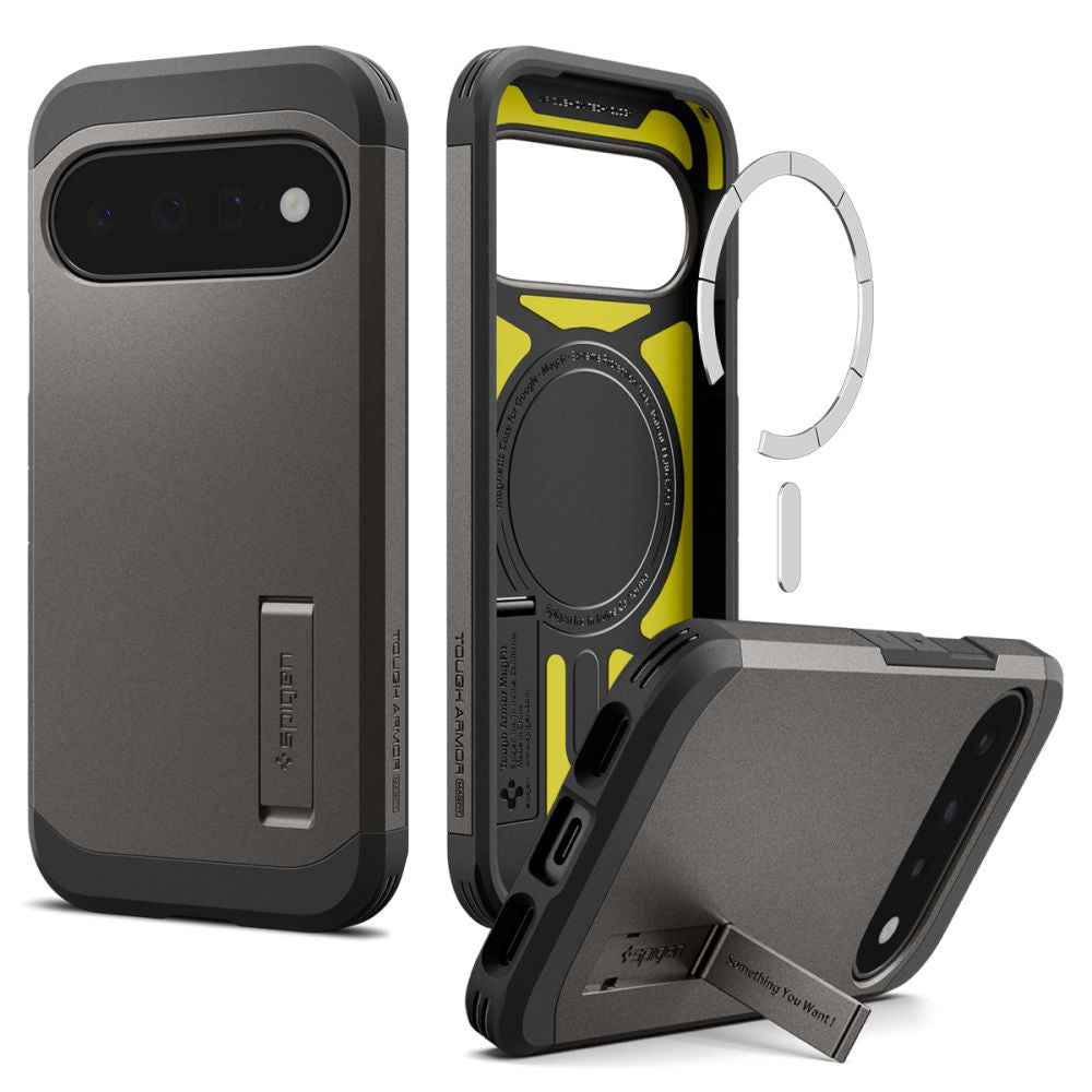 Spigen Tough Armor Mag MagSafe Case for Google Pixel 11 - Dark Gray_0