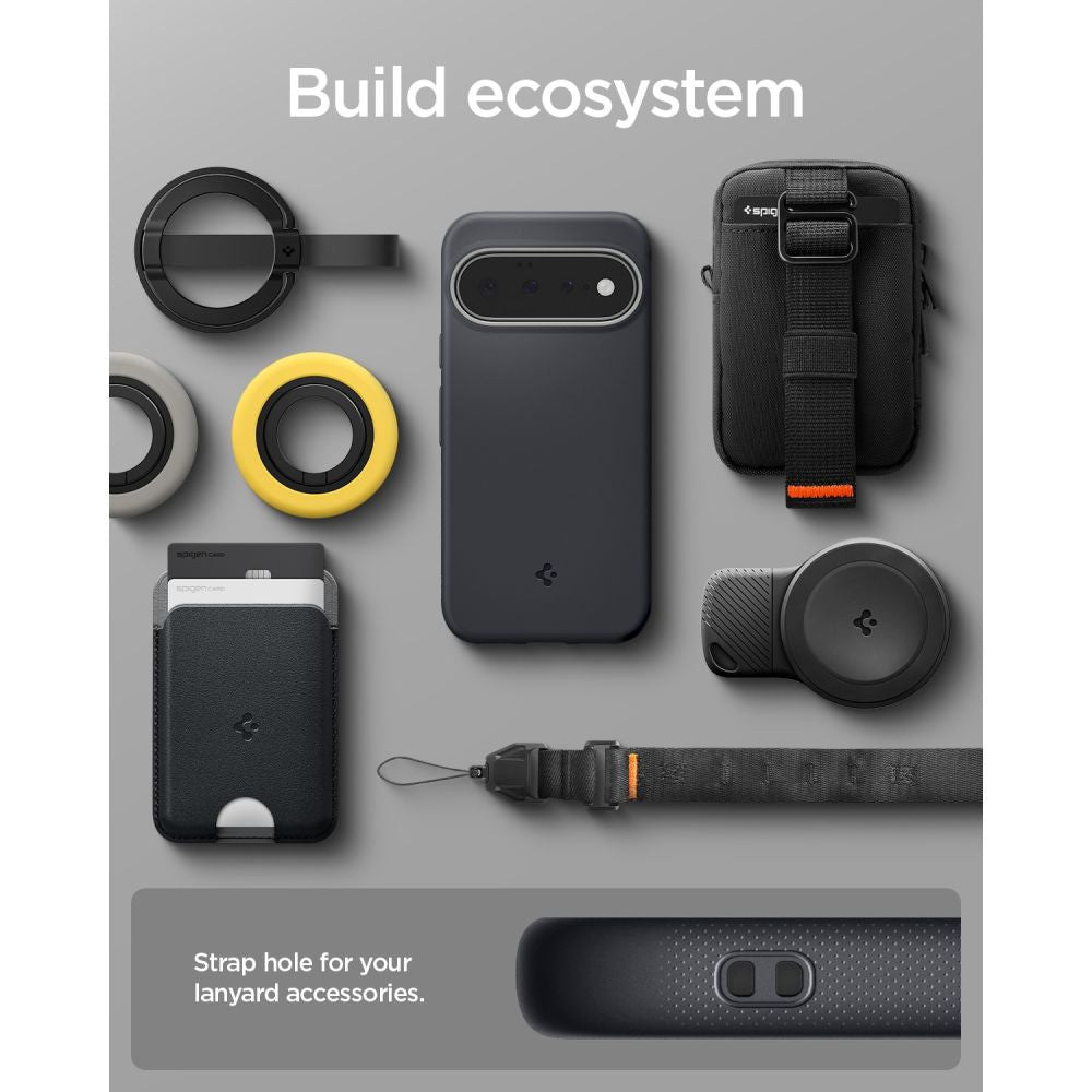 Spigen Nano Pop MagSafe Case for Google Pixel 11 - Black and Gray_12