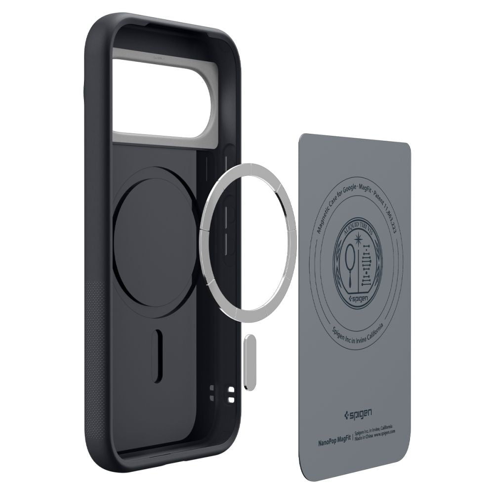 Spigen Nano Pop MagSafe Case for Google Pixel 11 - Black and Gray_5