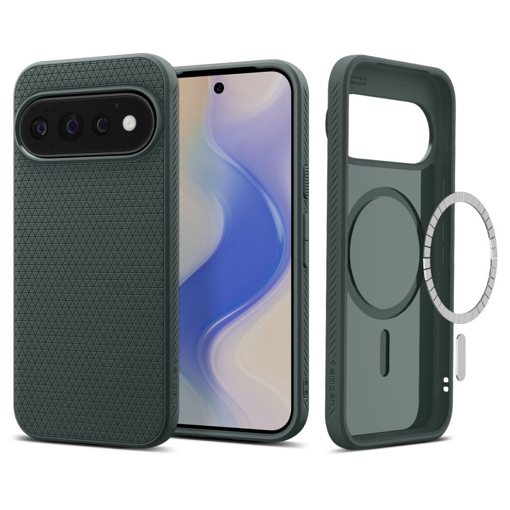 Spigen Liquid Air Mag MagSafe Case for Google Pixel 11 Pro - Dark Green_0