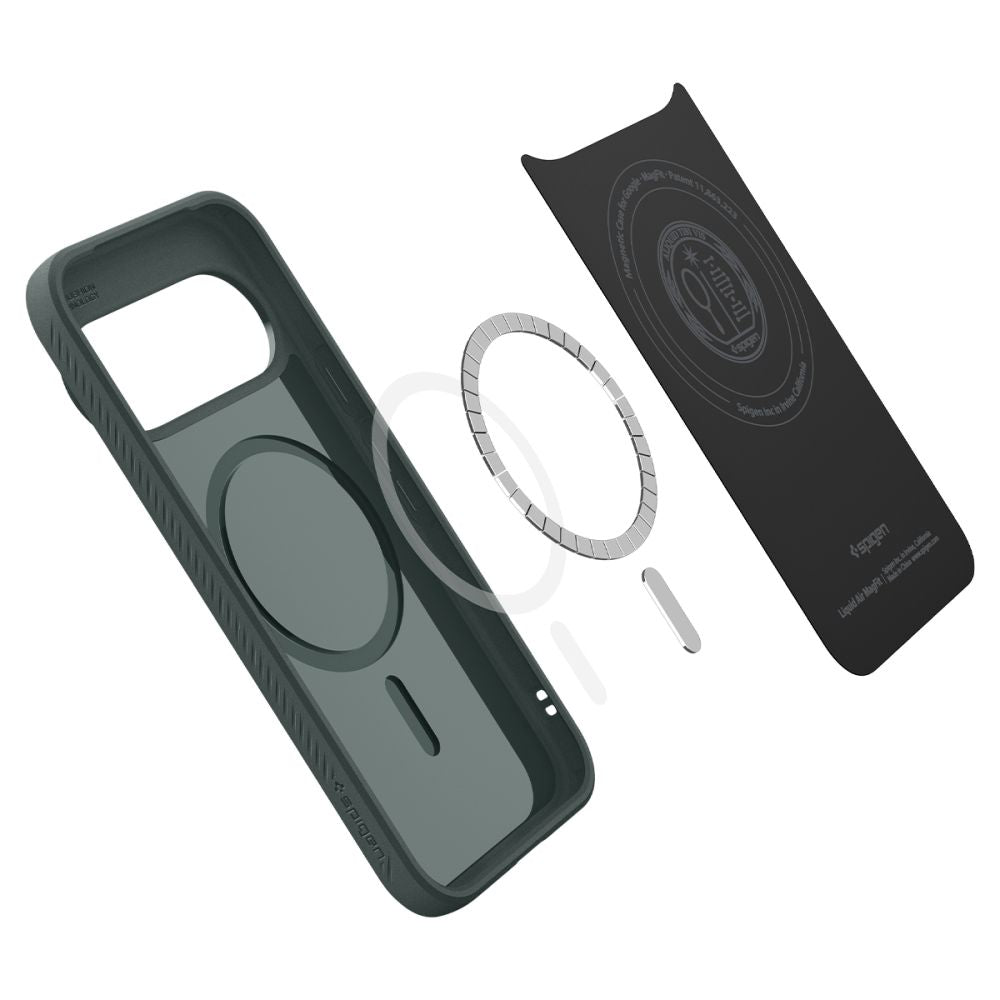 Spigen Liquid Air Mag MagSafe Case for Google Pixel 11 Pro - Dark Green_4