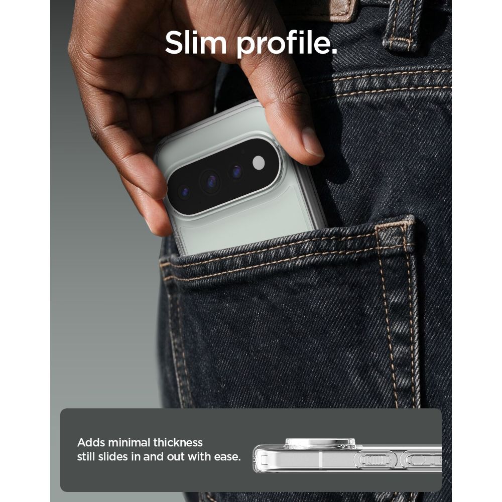 Spigen Ultra Hybrid Case for Google Pixel 11 Pro - Transparent_7