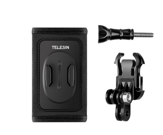 Backpack strap Telesin mount kit with J-hook for sports cameras (GP-BPM-003)_0