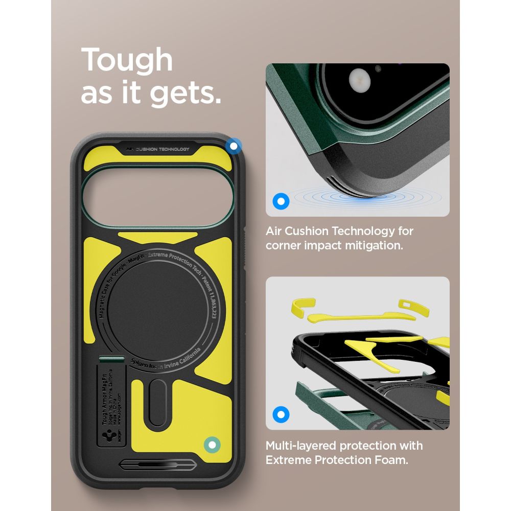 Spigen Tough Armor Mag MagSafe Case for Google Pixel 11 Pro - Dark Green_10