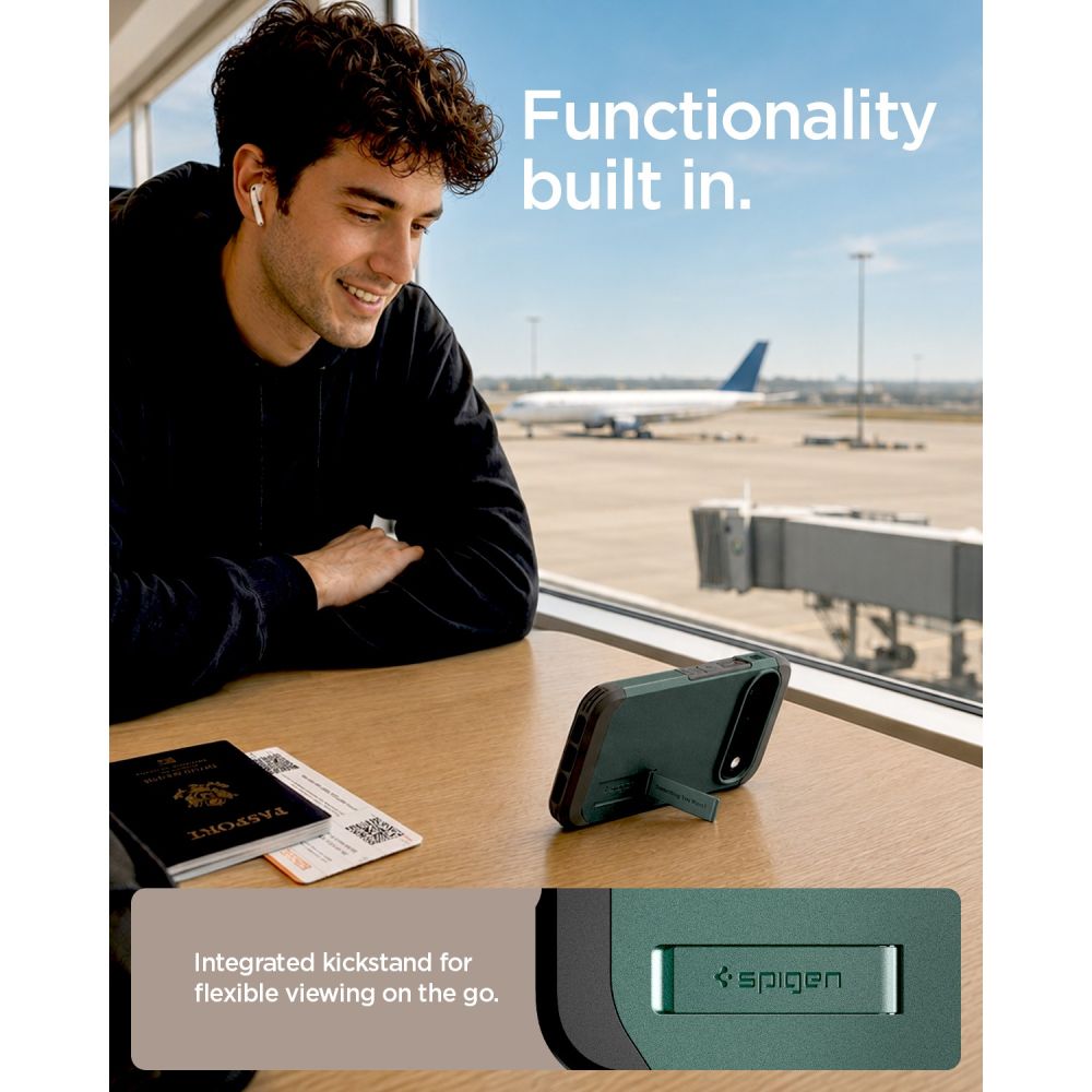 Spigen Tough Armor Mag MagSafe Case for Google Pixel 11 Pro - Dark Green_11