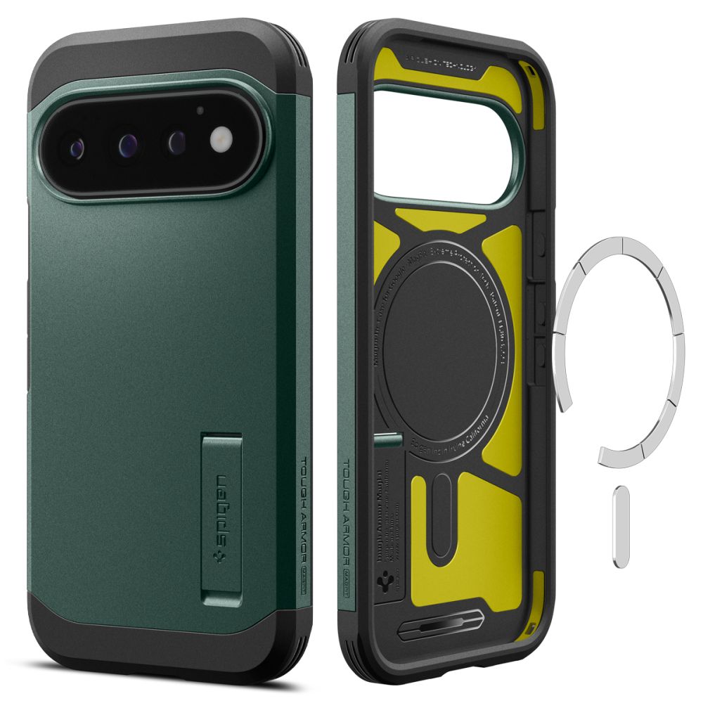 Spigen Tough Armor Mag MagSafe Case for Google Pixel 11 Pro - Dark Green_1