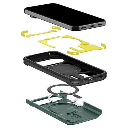 Spigen Tough Armor Mag MagSafe Case for Google Pixel 11 Pro - Dark Green_7