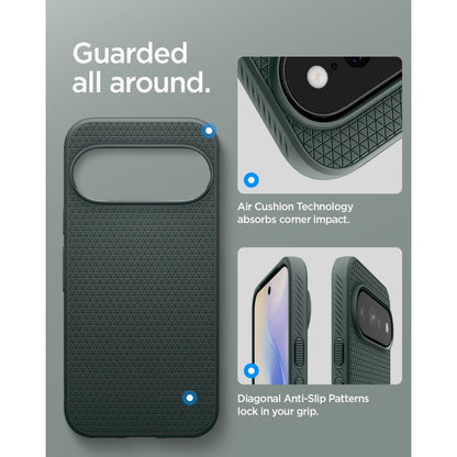 Spigen Liquid Air Mag MagSafe Case for Google Pixel 11 Pro XL - Dark Green_9