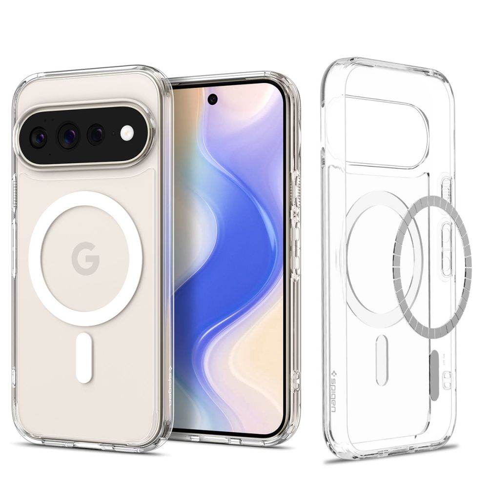 Hard Case Spigen Ultra Hybrid com MagSafe / Clear White / ACS11451_0