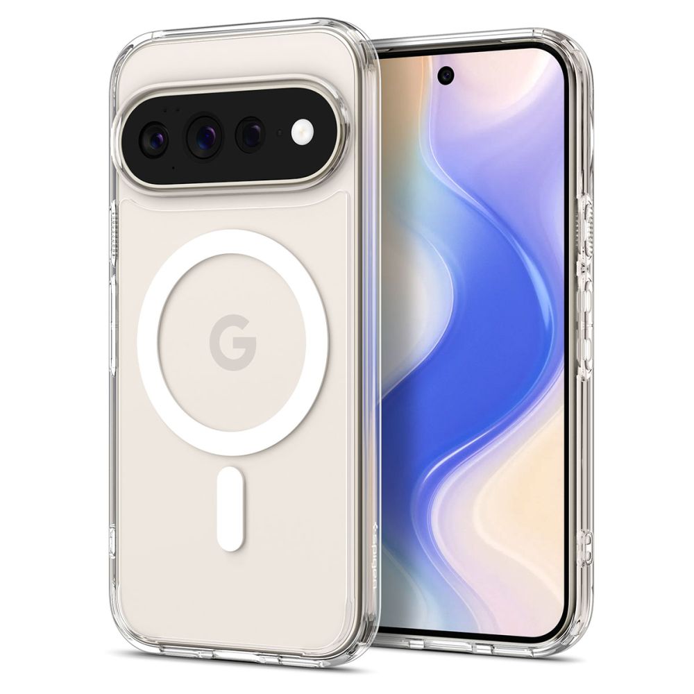 Hard Case Spigen Ultra Hybrid com MagSafe / Clear White / ACS11451_1