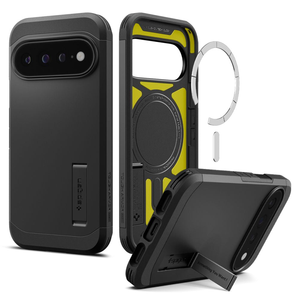 Spigen Tough Armor Mag MagSafe case for Google Pixel 11 Pro XL - black_0