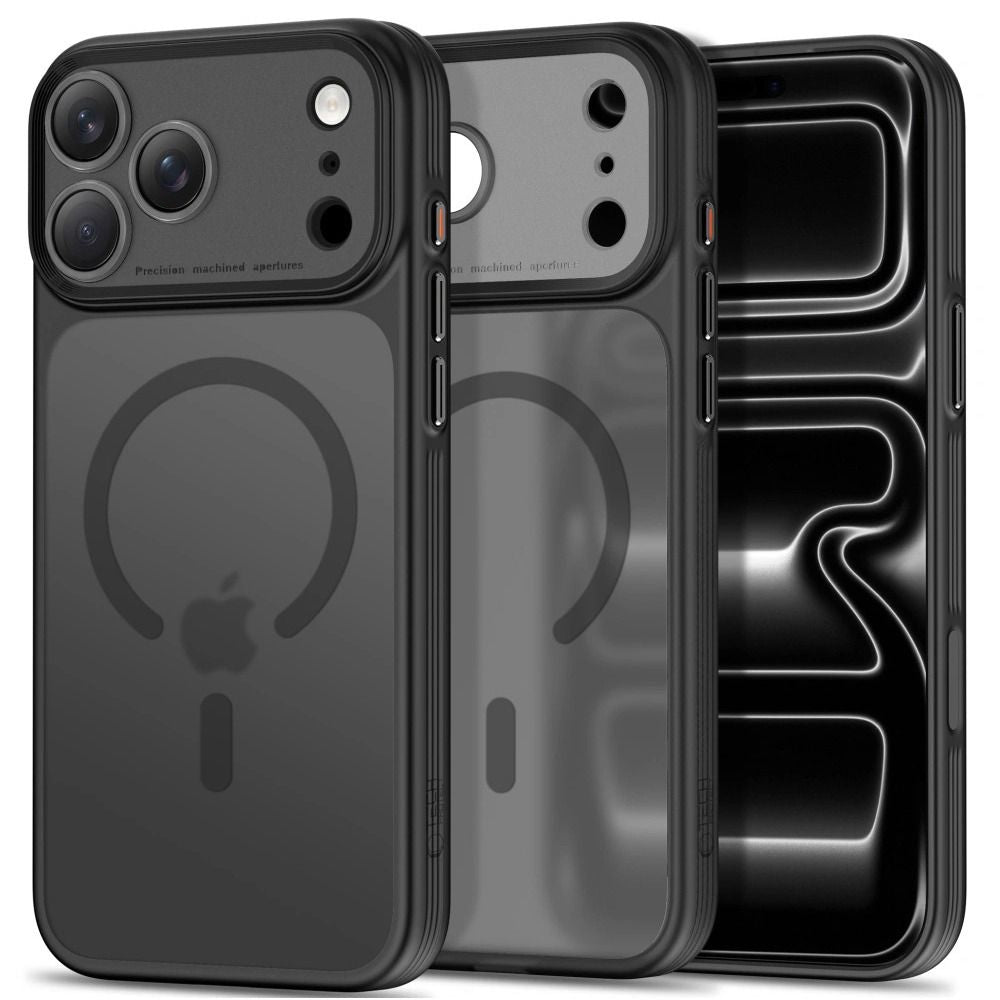 Tech-Protect MagPrime MagSafe CC Case for iPhone 18 Pro / iPhone 17 Pro - Matte Black_0
