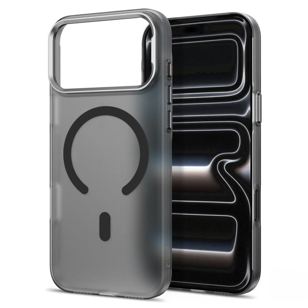 Tech-Protect MagZero MagSafe case for iPhone 17 Pro / 18 Pro - translucent matte black_1