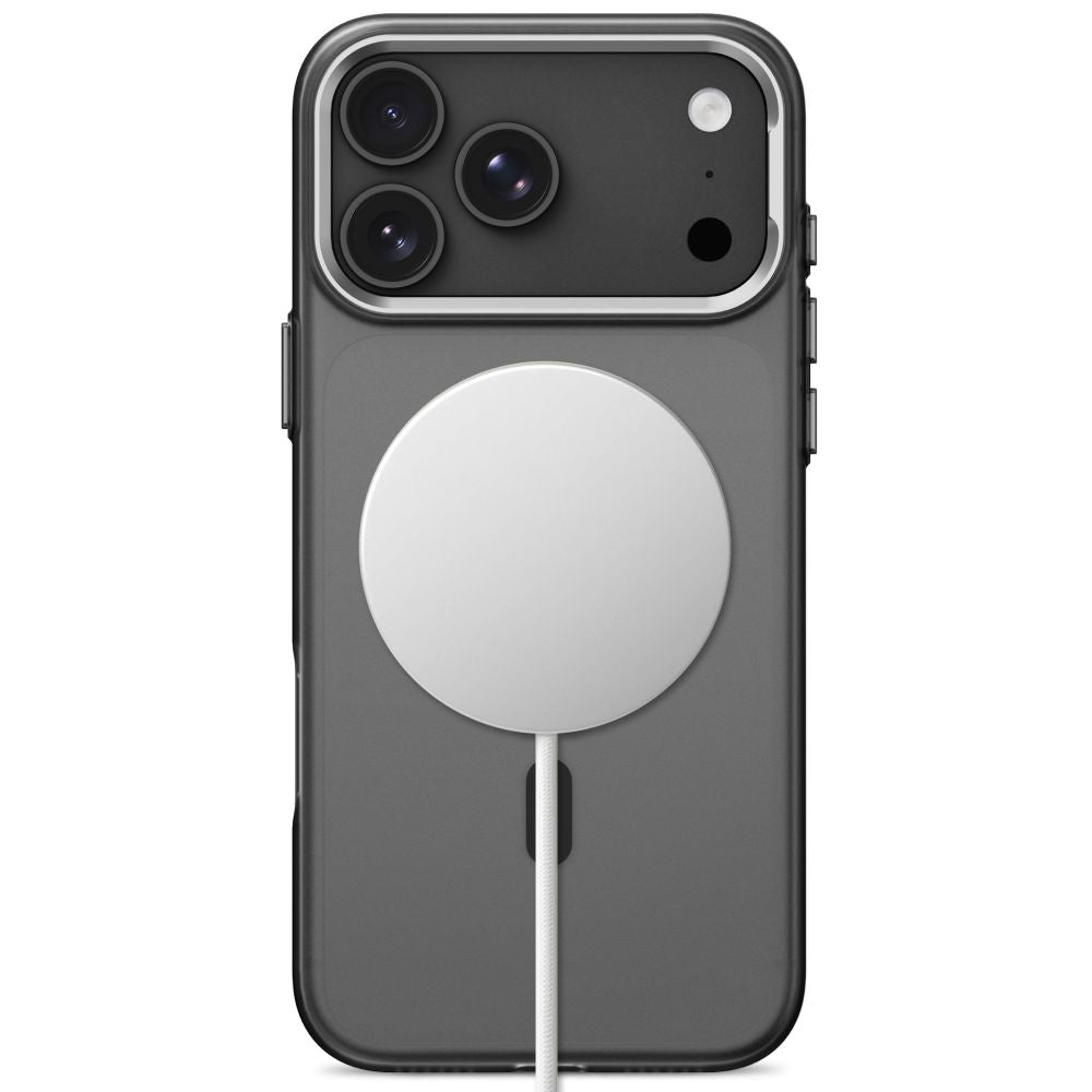 Tech-Protect MagZero MagSafe Case for iPhone 17 Pro Max / 18 Pro Mac - Translucent Matte Black_3