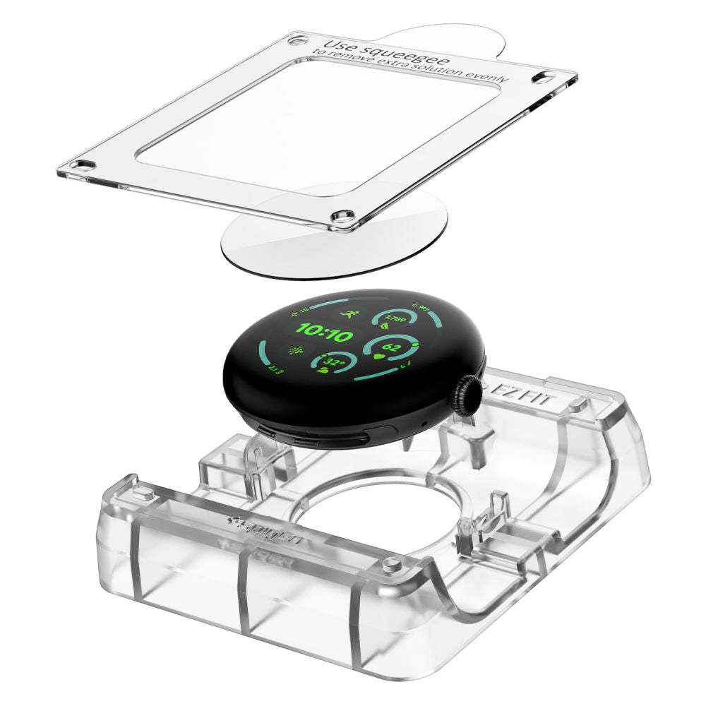 Spigen Elite Shield EZ Fit 2-Pack hydrogel foil for Google Pixel Watch 45 mm_3