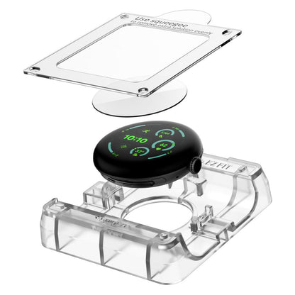 Spigen Elite Shield EZ Fit 2-Pack hydrogel foil for Google Pixel Watch 41 mm_2