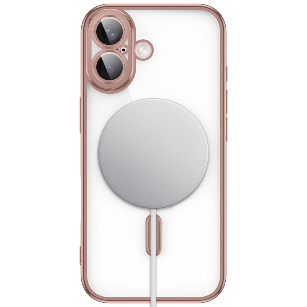 Tech-Protect MagFlex Case for iPhone 17 - Transparent Pink_3