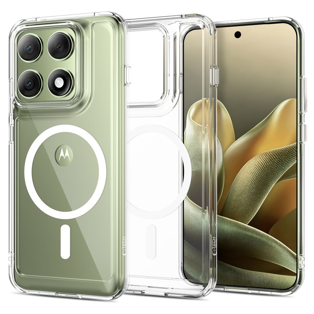 Tech-Protect FlexAir Hybrid MagSafe Case for Motorola Edge 70 Pro 5G - Clear_0