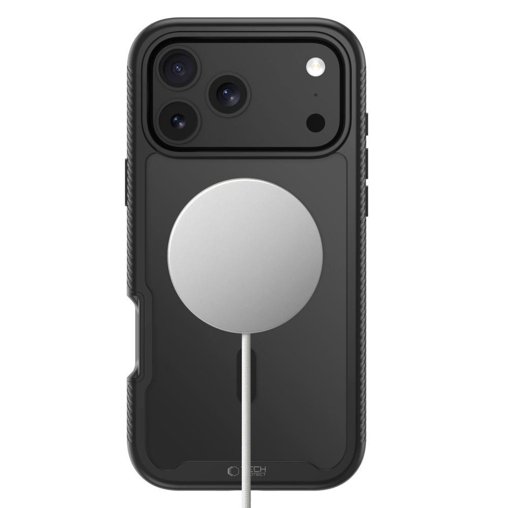 Tech-Protect Defense MagSafe Case for iPhone 17 Pro Max / 18 Pro Max - Matte Black_3