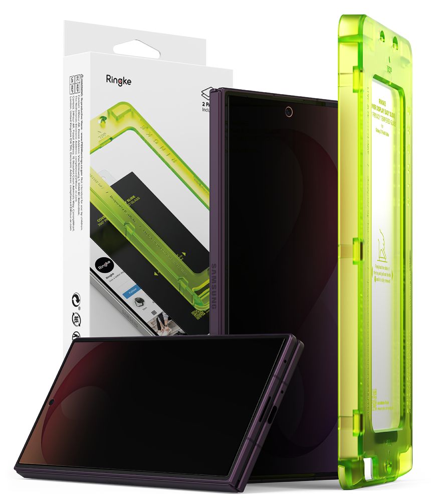 Ringke Easy Slide Privacy 360 2-Pack Tempered Glass for Samsung Galaxy Z Fold 8 Ultra_0