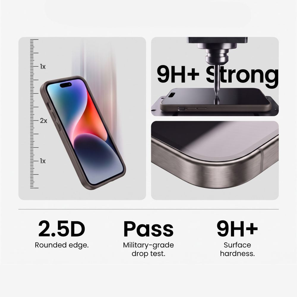 Tech-Protect Glass Fit+ 2-Pack Tempered Glass for Xiaomi Redmi 17 4G / 5G - Black_2