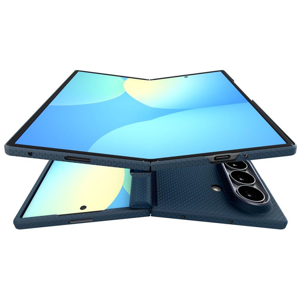 Spigen AirSkin Aramid MagFit MagSafe Case for Samsung Galaxy Z Fold 8 Ultra - Navy Blue_4