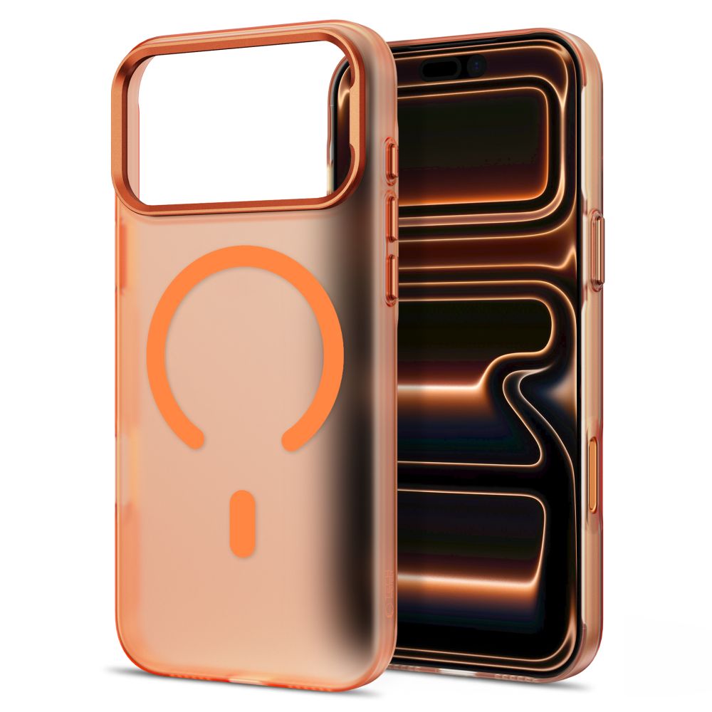 Tech-Protect MagZero MagSafe case for iPhone 17 Pro Max / 18 Pro Max - matte orange_1