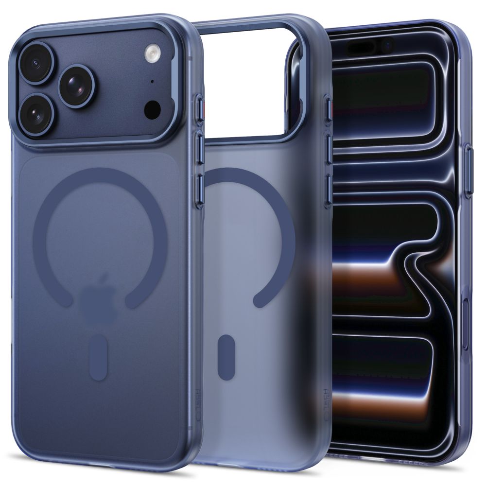 Tech-Protect MagZero MagSafe Case for iPhone 17 Pro Max / 18 Pro Max - Matte Navy Blue_0