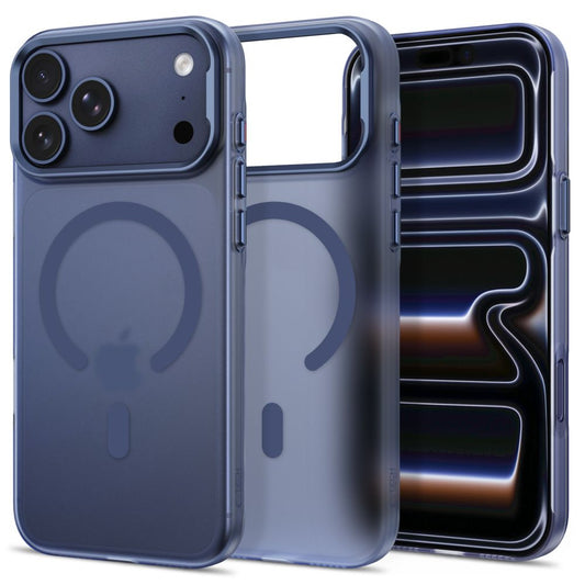 Tech-Protect MagZero MagSafe Case for iPhone 17 Pro Max / 18 Pro Max - Matte Navy Blue_0