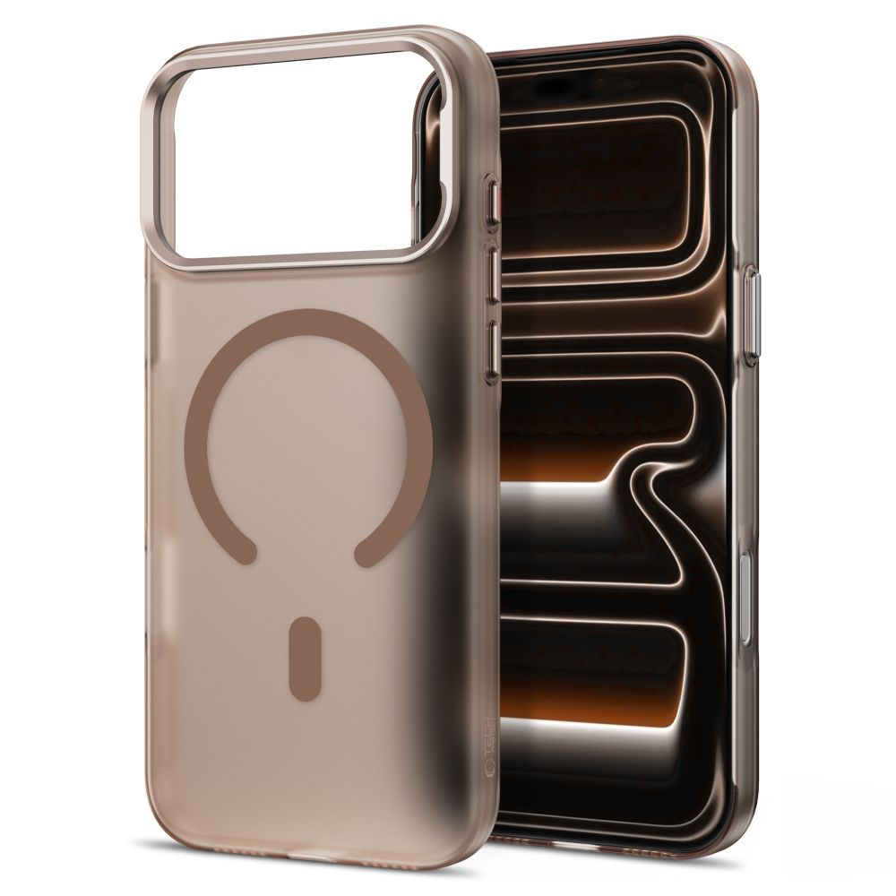 Tech-Protect MagZero MagSafe Case for iPhone 17 Pro Max / 18 Pro Max - Matte Brown_1