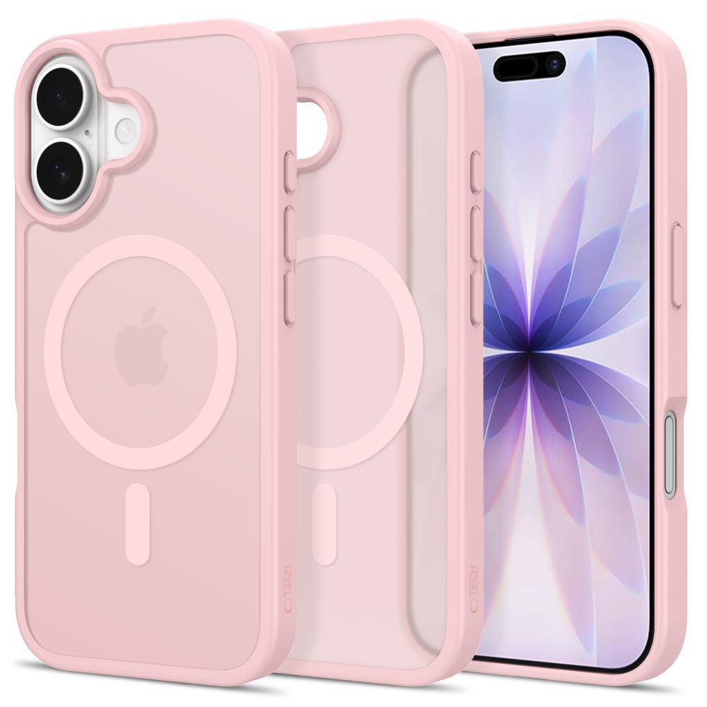 Tech-Protect BasicMag MagSafe iPhone 17 Case - Matte Pink_0